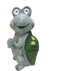 Garden Line Solární LED figurka TURTLIES šedá/zelená