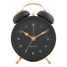 Budík ø 10 cm Classic Twin Bell – Karlsson