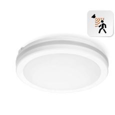 LED Kúpeľňové stropné svietidlo so senzorom LED/18W/230V pr. 30 cm biela + DO