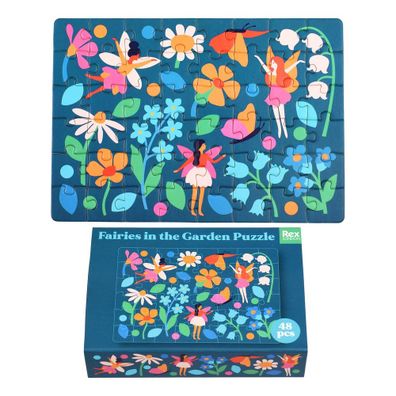Puzzle (počet dielikov 48) Fairies in the Garden – Rex London