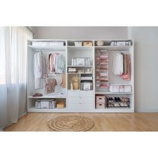 Vákuový/vystužený látkový úložný box na oblečenie 42x25x25 cm Life – Compactor