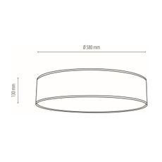 Spot-Light 47915802 - Stropné svietidlo BOHO 4xE27/25W/230V pr. 58 cm biela