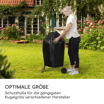 Blumfeldt Grillguard, ochranný kryt na okrúhle grily, do Ø 70 cm, UV odolný, držiak