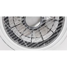 Rabalux - LED Stmievateľné stropné svietidlo s ventilátorom LED/30W/230V + DO