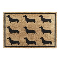 Rohožka z kokosového vlákna 40x60 cm Dachshund – Artsy Doormats