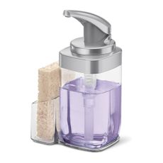 Kovový dávkovač mydla 650 ml - simplehuman