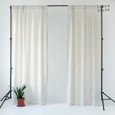 Krémová záclona 130x200 cm Daytime - Linen Tales