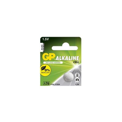 1 ks Alkalická batéria gombíková LR44 GP ALKALINE 1,5V