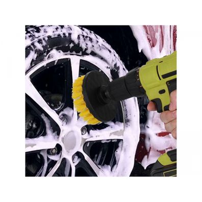 Sada čistiacich kief na vŕtačku 4ks, stopka 1/4"x25mm