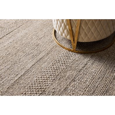 Diamond Carpets India , AKCIA: 120x170 cm Ručne viazaný kusový koberec Mojave DESP P54 Sand, béžová, chodba / predsieň