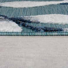 Flair Rugs , Behúň Plaza Willow Blue – na von aj na doma, 80x230, modrá, chodba / predsieň