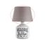 Rabalux - Náhradné tienidlo pre stolnú lampu PETRA E14 hnedá/biela