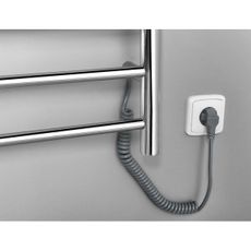 Sapho - Elektrický sušič na uteráky REDONDO 130W/230V 150 cm lesklý chróm