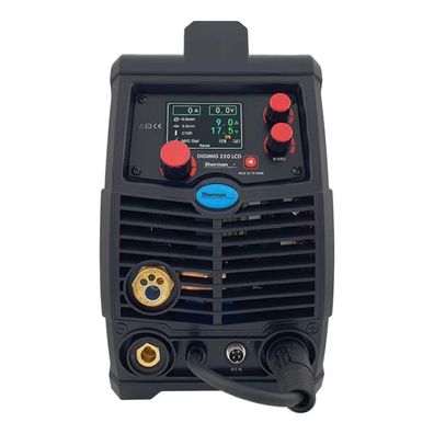 Sherman Synergická invertorová zváračka DIGIMIG 220 LCD + TIG Horák + MIG Horák + Káble + Kukla V7A + Vozík