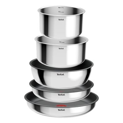 Hliníková súprava riadu 9 ks INGENIO Cook Eat L881S904 – Tefal
