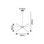 Rabalux 72168 - LED Luster na lanku NIVARO LED/36W/230V 3000K