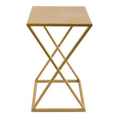 DekorStyle Stojan na kvety 40 cm zlatý