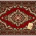 Alfa Carpets  Kusový koberec TEHERAN T-102 red - 160x230 cm