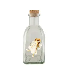 Bohemia Gifts Sklenená fľaštička Anjel, 250 ml