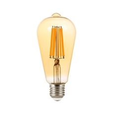 LED Žiarovka FILAMENT ST64 E27/9W/230V 2200K
