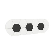 Čelo mäkké messi - biela/čierna