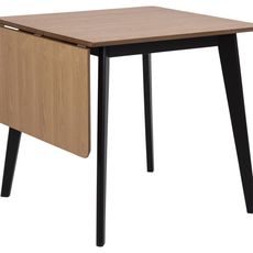 Actona Jídelní rozkládací stůl Roxby 80/120 cm dub riviéra/černý