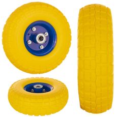 Koleso pre vozík 3,50-4 PU/plné/(10)