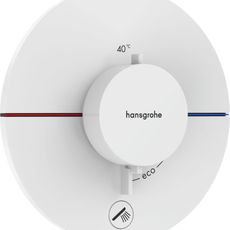 Sprchová batéria Hansgrohe ShowerSelect Comfort S bez podomietkového telesa matná biela 15562700