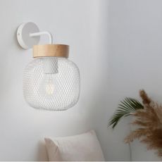 Brilliant - Nástenná lampa GIADA 1xE27/40W/230V biela