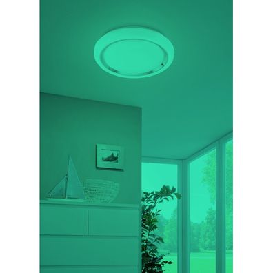 Eglo 96686 - LED RGBW Stmievateľné stropné svietidlo CAPASSO-C LED/17W/230V