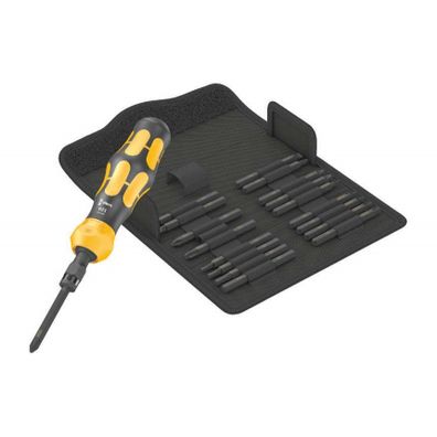 Wera 018111 Rázové kľúče 1/4" Kraftform Plus 900 Imperial Set 1 (sada 19 kusov)