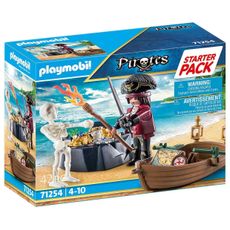 Playmobil 71254 Starter Pack Pirát s loďou