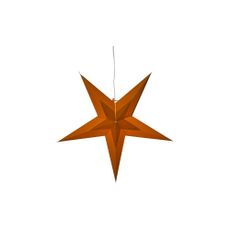 Oranžová vianočná svetelná dekorácia Star Trading Diva, ø 60 cm