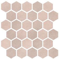 Mozaika Cir Materia Prima pink velvet hexagon 27x27 cm lesk 1069917