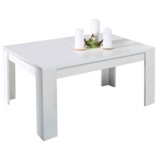 Ti'me KONFERENČNÝ STOLÍK, biela, kompozitné drevo, 90/46/50 cm