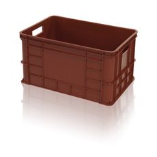 Plastová prepravka na mäso, OZT 50-30, 600 x 400 x 324 mm