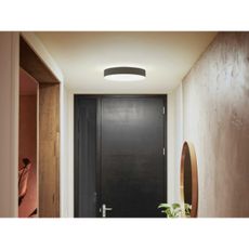 Philips - LED Stmievateľné stropné svietidlo Hue ENRAVE M LED/19,2W/230V čierna+ DO