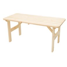 Deokork Masívny drevený záhradný stôl z borovice drevo 32 mm (150 cm)