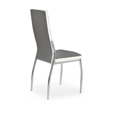 HALMAR K210 jedálenská stolička sivá / biela