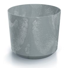 Prosperplast Květináč TUBOS BETON EFFECT šedý matný, varianta 17,8 cm