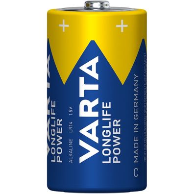 Varta 4914121422 - 2 ks alkalické batérie LONGLIFE POWER LR14/C 1,5V