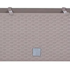 Prosperplast Truhlík RATAN CASE mocca, varianta 80 cm