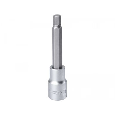 Hlavice zástrčná prodloužený imbus, 1/2", HX 8, L 100mm, CrV/S2