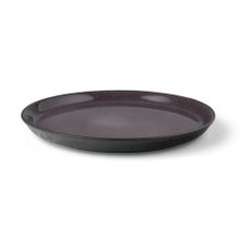Slivkovofialový kameninový plytký tanier Bitz Mensa, priemer 27 cm