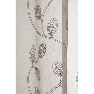 Hnedá voálová záclona 135x245 cm – Sehlbach