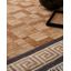 Diamond Carpets India , Ručne viazaný kusový koberec Greta Roma DE 2254 Multi Colour, 160x230, hnedá, chodba / predsieň