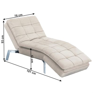 KONDELA Reman rozkladacie kreslo sivohnedá (taupe) / chróm