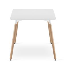 Jedálenský stôl ADRIA 120x80 cm - buk/biela