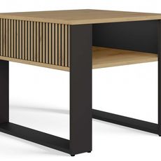 TP Living Konferenční stolek Lawa Modern 2P MINI SLIM dub artisan/černý