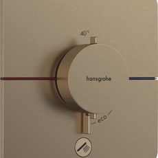 Sprchová batéria Hansgrohe ShowerSelect Comfort Q bez podomietkového telesa kartáčovaný bronz 15589140